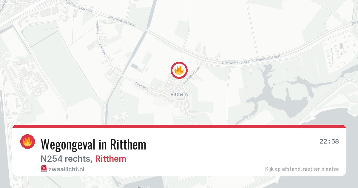 Wegongeval in Ritthem — 19 mei 2026