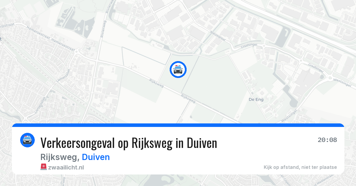 Verkeersongeval op Rijksweg in Duiven — 29 apr 2026