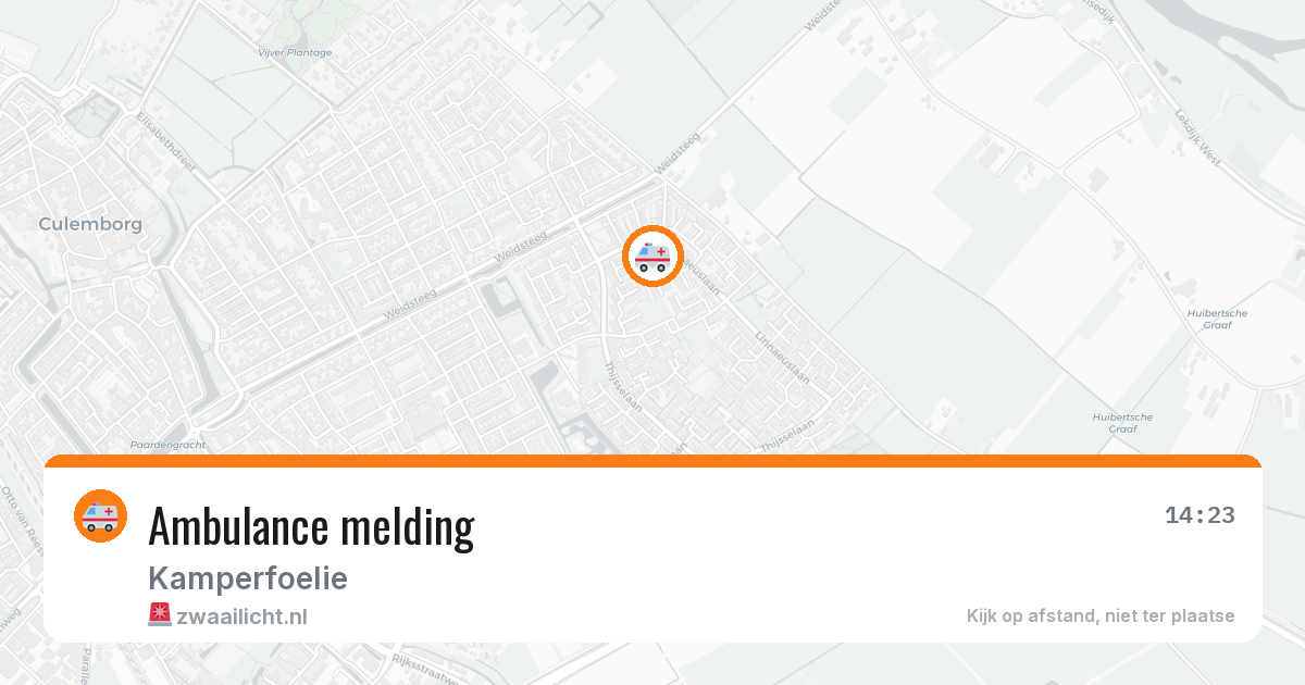 Ambulance melding — 12 jun 2026