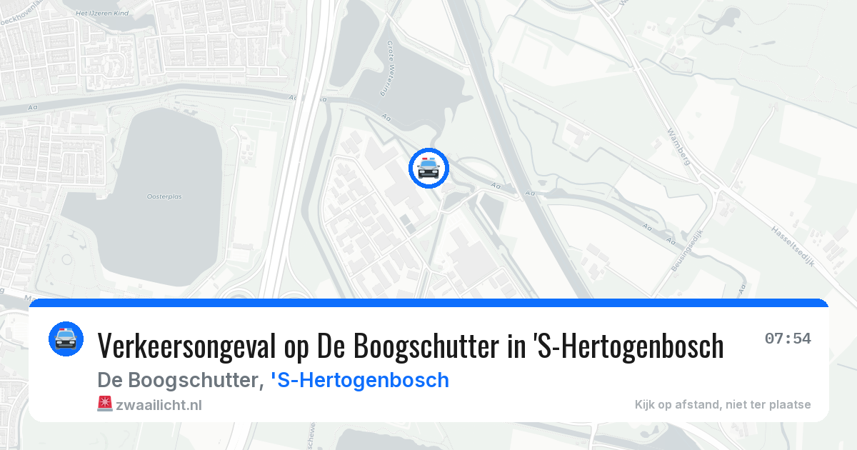 Verkeersongeval op De Boogschutter in 'S-Hertogenbosch — 19 jun 2026