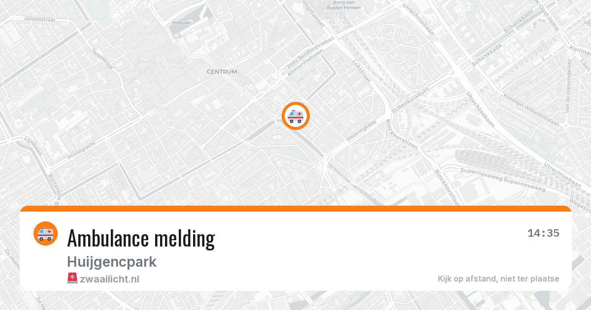 Ambulance melding — 21 jun 2026