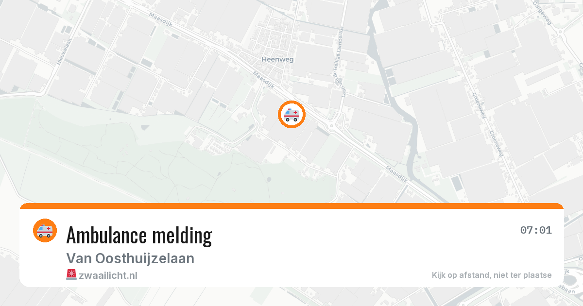Ambulance melding — 28 apr 2026