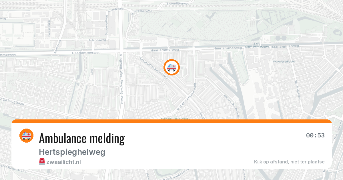 Ambulance melding — 28 jun 2026