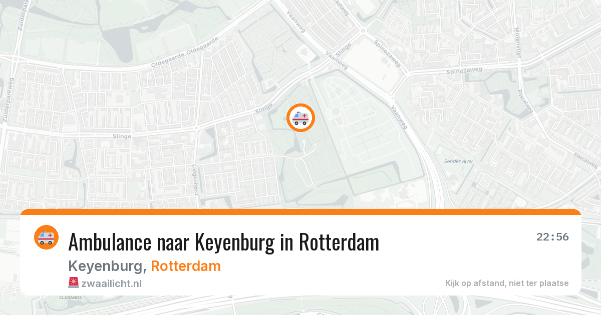 Ambulance naar Keyenburg in Rotterdam — 12 apr 2026