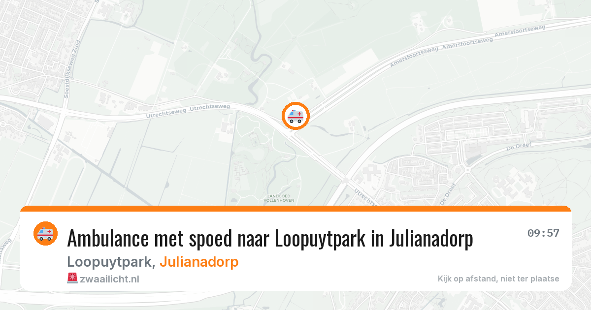 Ambulance met spoed naar Loopuytpark in Julianadorp — 26 jan 2026