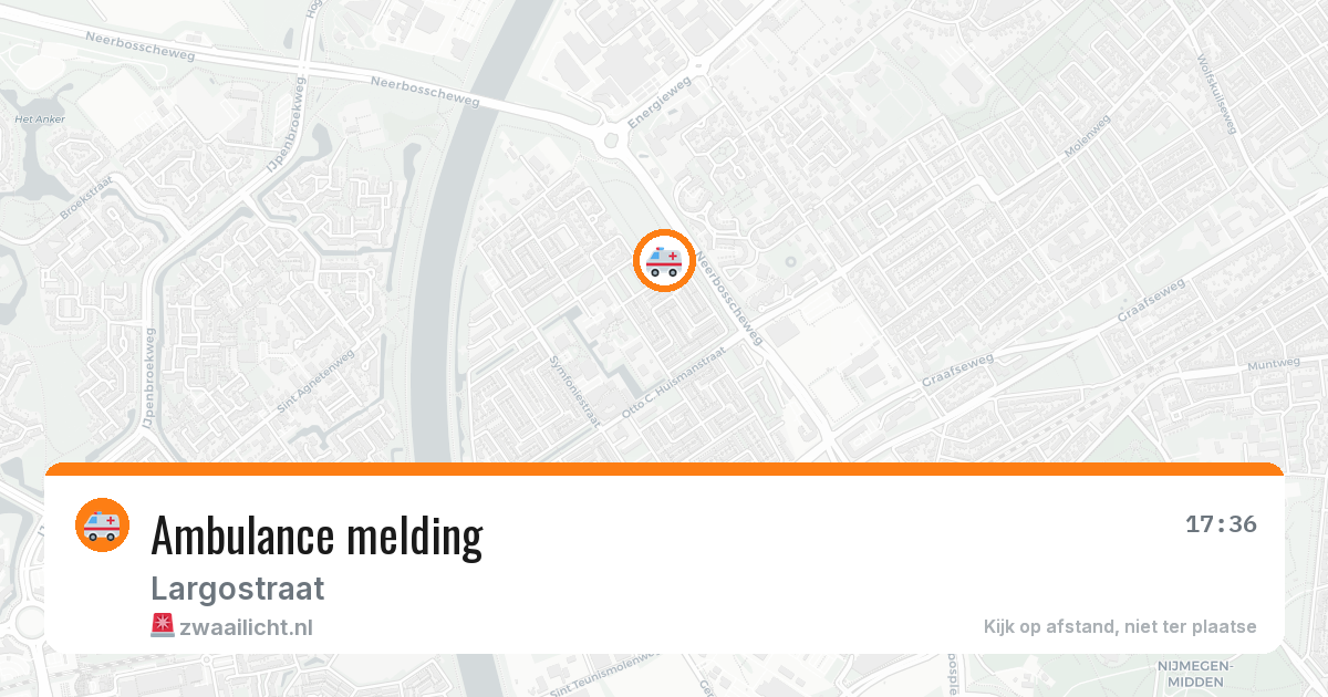 Ambulance melding — 21 jun 2026