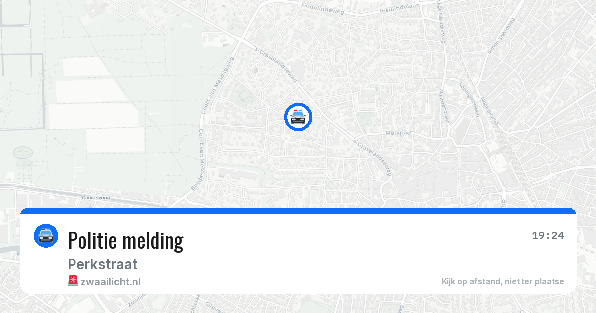 Politie melding — 29 jun 2026
