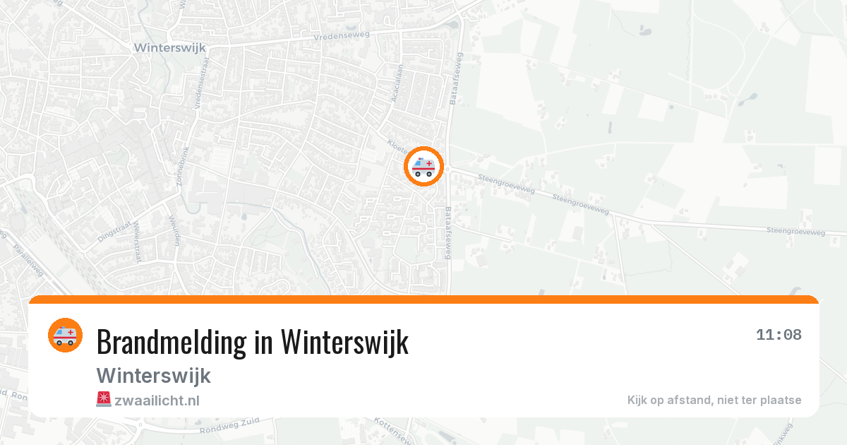 Brandmelding in Winterswijk — 16 jun 2026