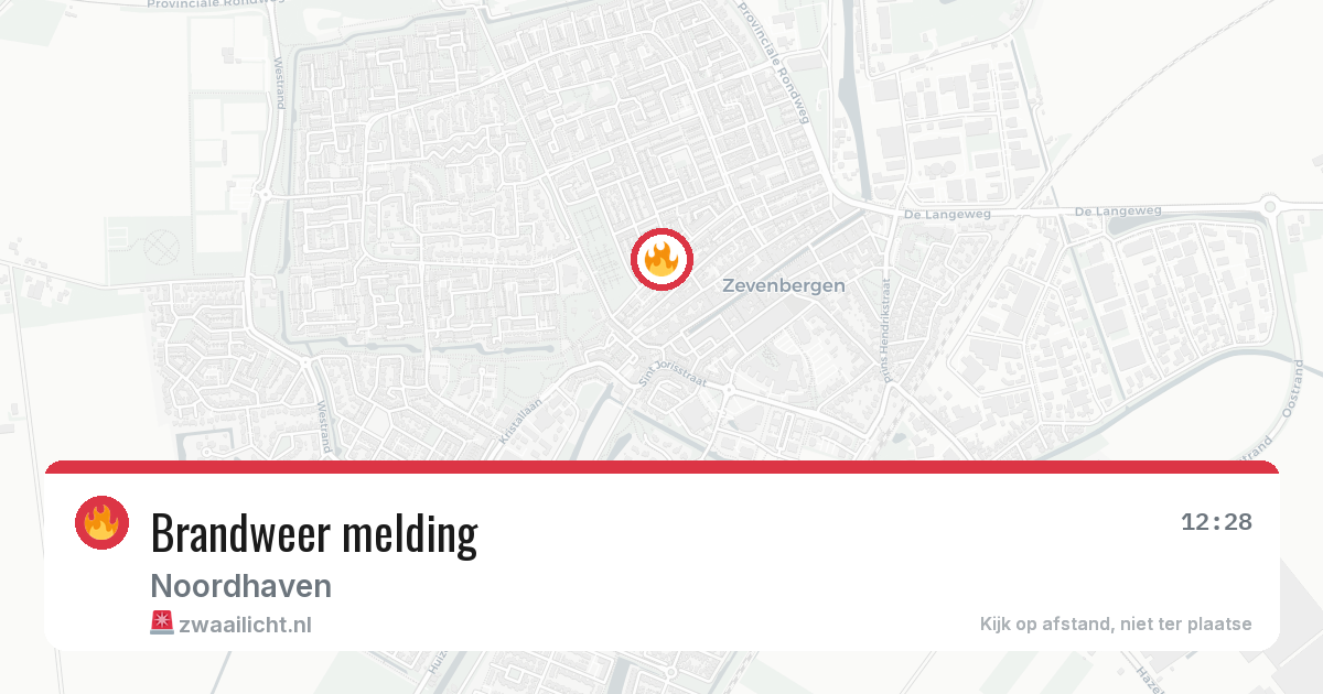 Brandweer melding — 2 jul 2026