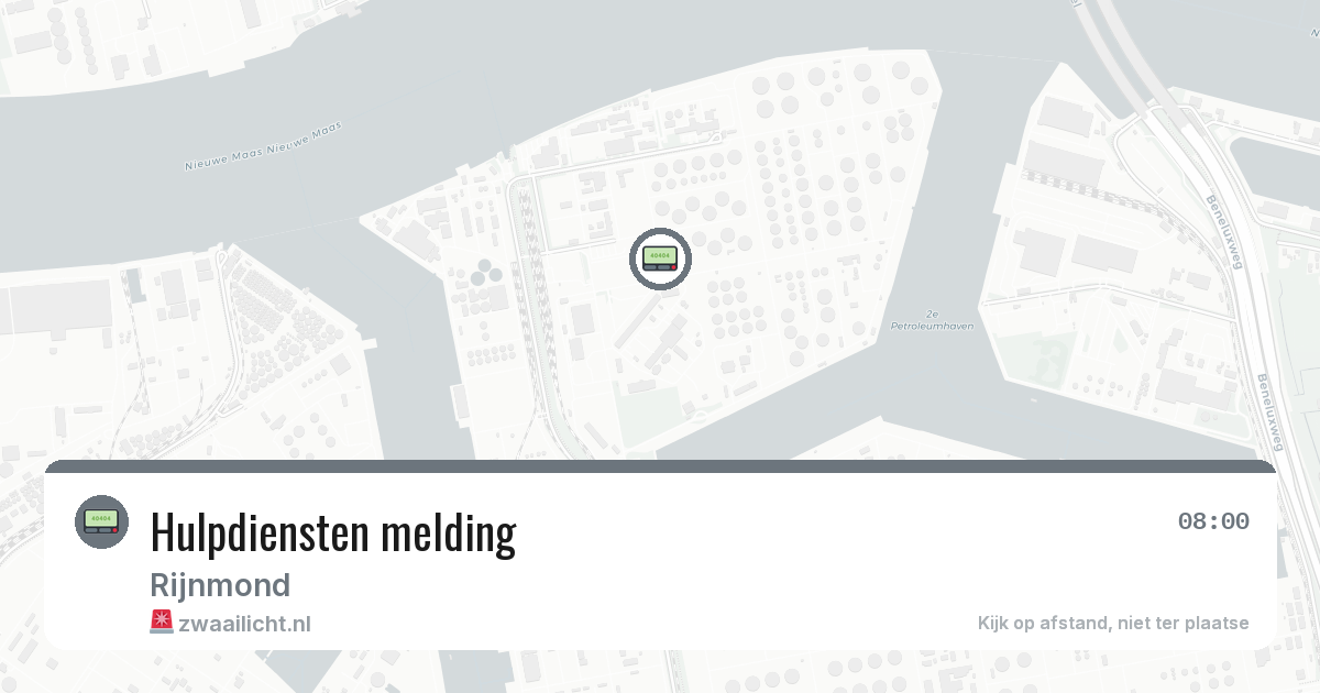 Hulpdiensten melding — 11 jun 2026