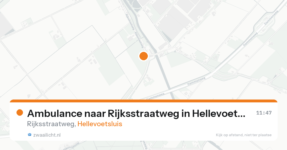 Ambulance naar Rijksstraatweg in Hellevoetsluis — 7 feb 2026