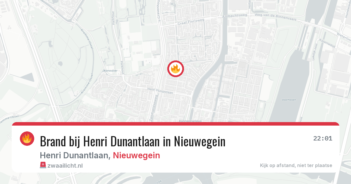 Brand bij Henri Dunantlaan in Nieuwegein — 28 mei 2026