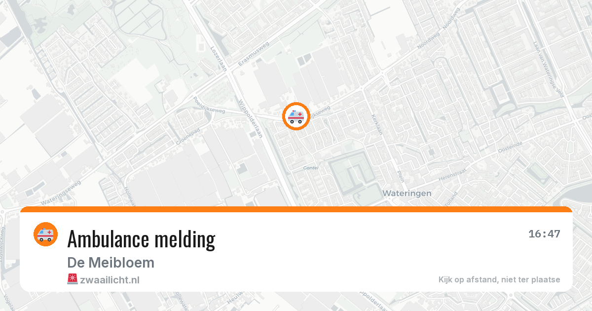 Ambulance melding — 15 jun 2026