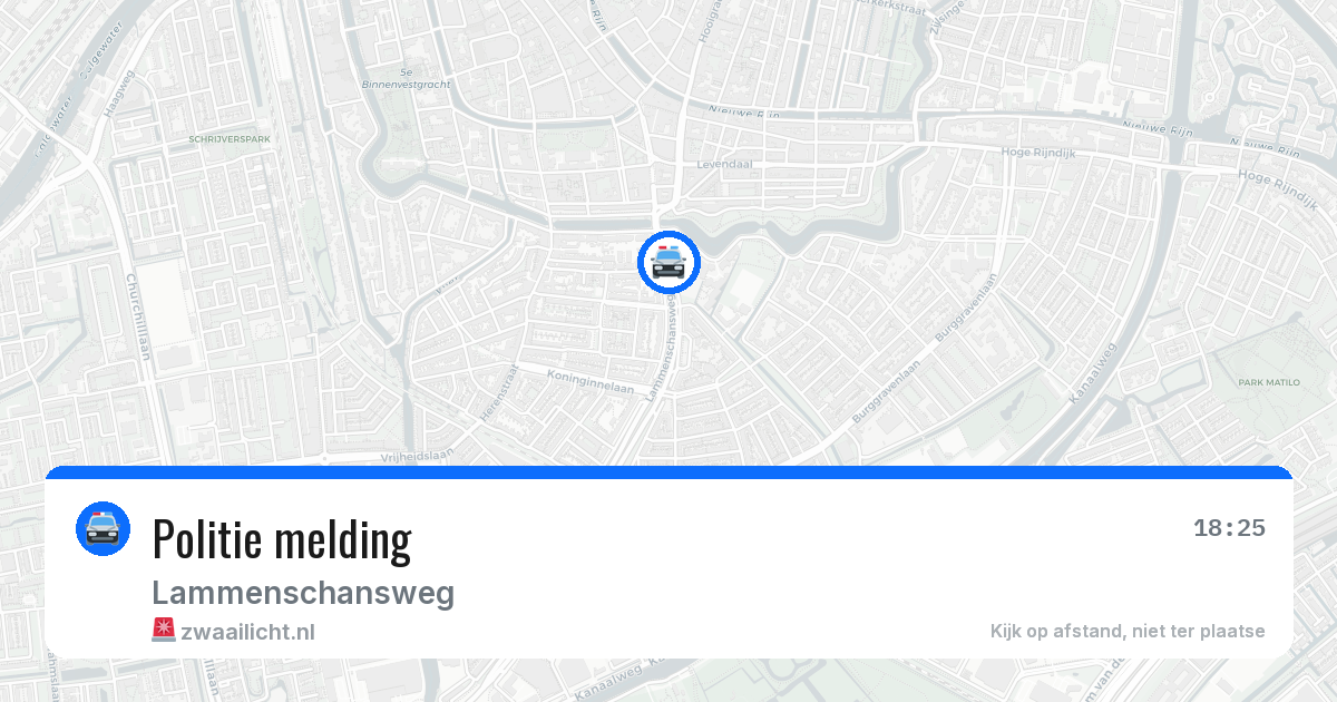 Politie melding — 5 mei 2026
