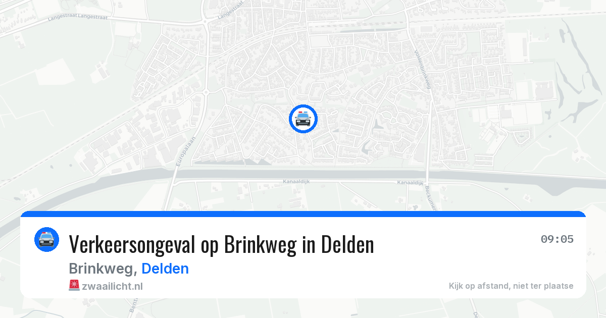 Verkeersongeval op Brinkweg in Delden — 26 mei 2026