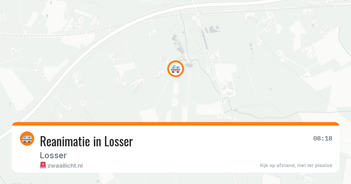 Reanimatie in Losser — 8 jun 2026