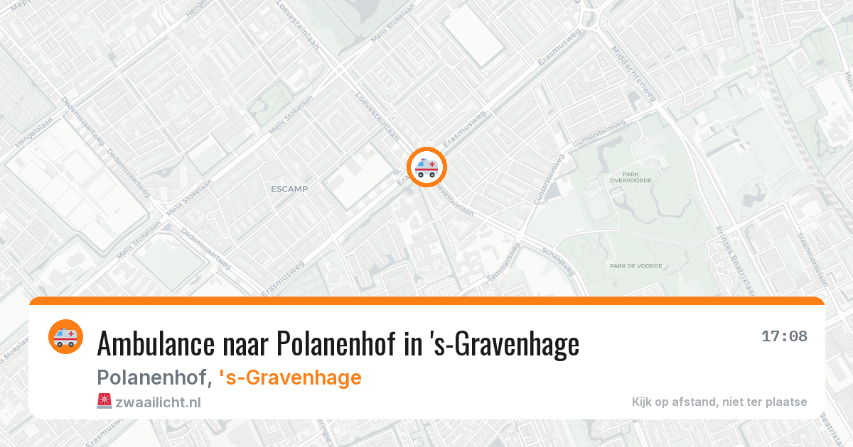 Ambulance naar Polanenhof in 's-Gravenhage — 6 jul 2026