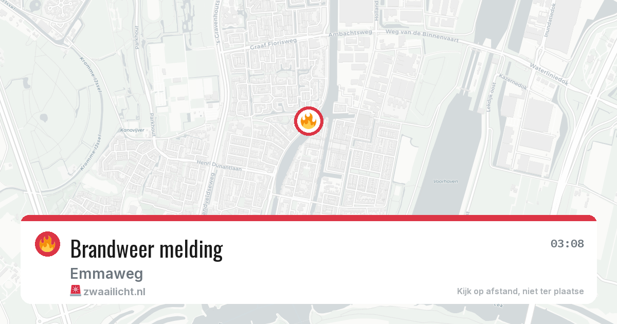 Brandweer melding — 23 jun 2026