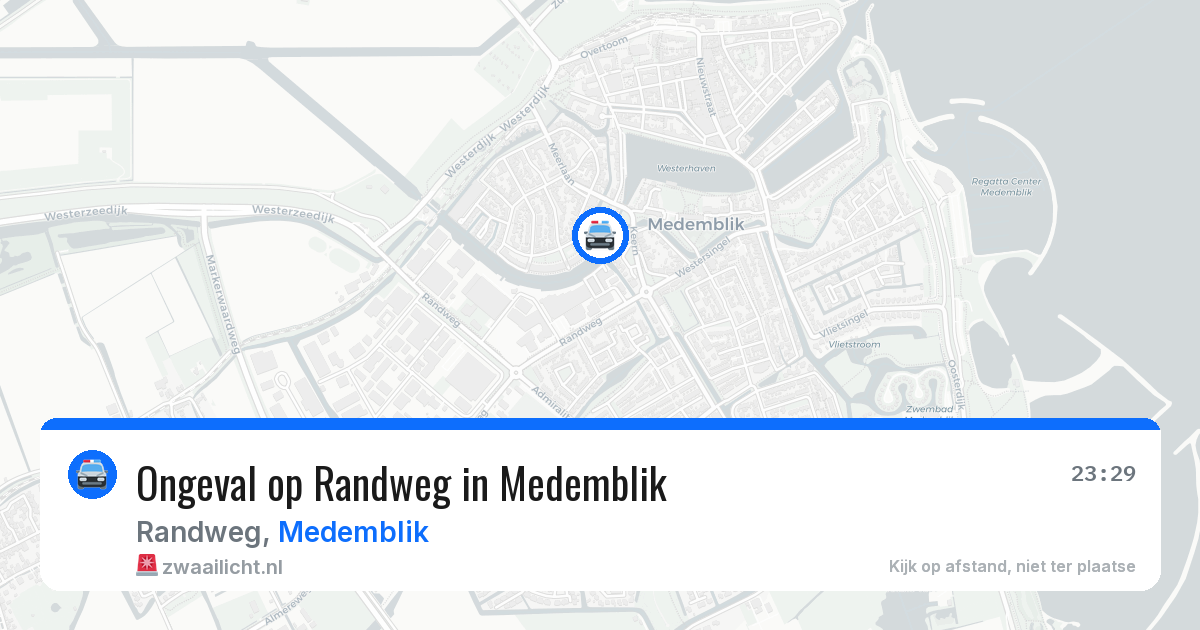 Ongeval op Randweg in Medemblik — 2 aug 2026