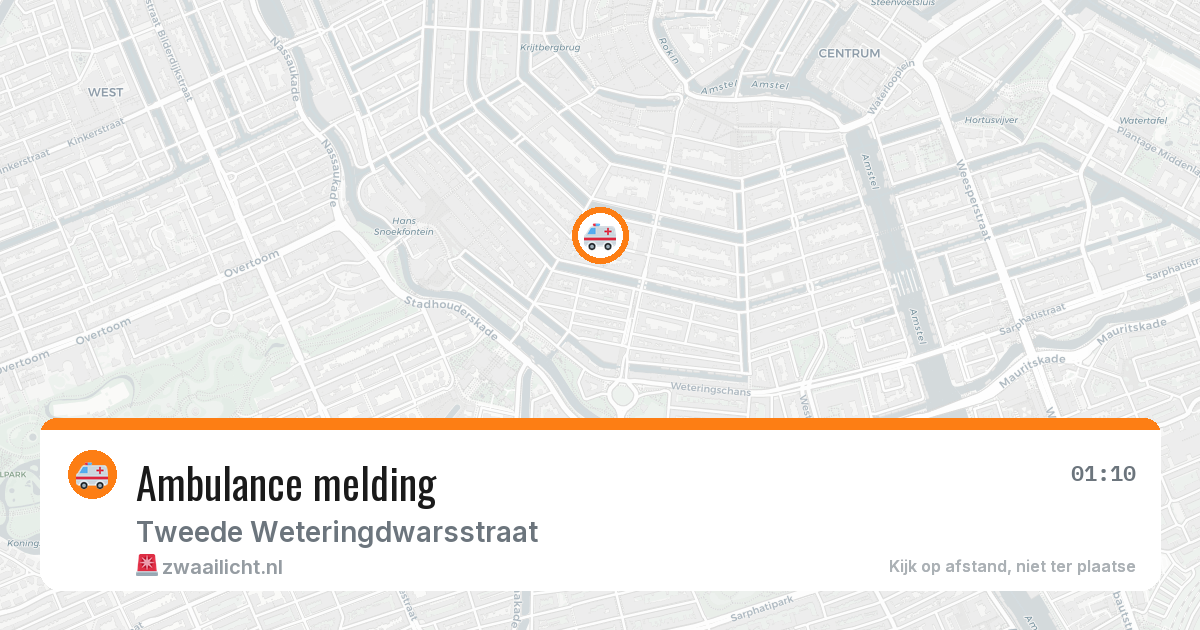 Ambulance melding — 8 jun 2026