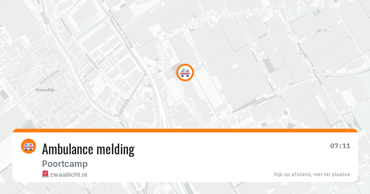 Ambulance melding — 18 jun 2026