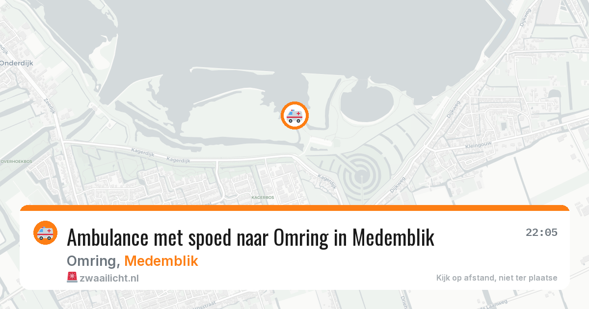 Ambulance met spoed naar Omring in Medemblik — 25 jan 2026