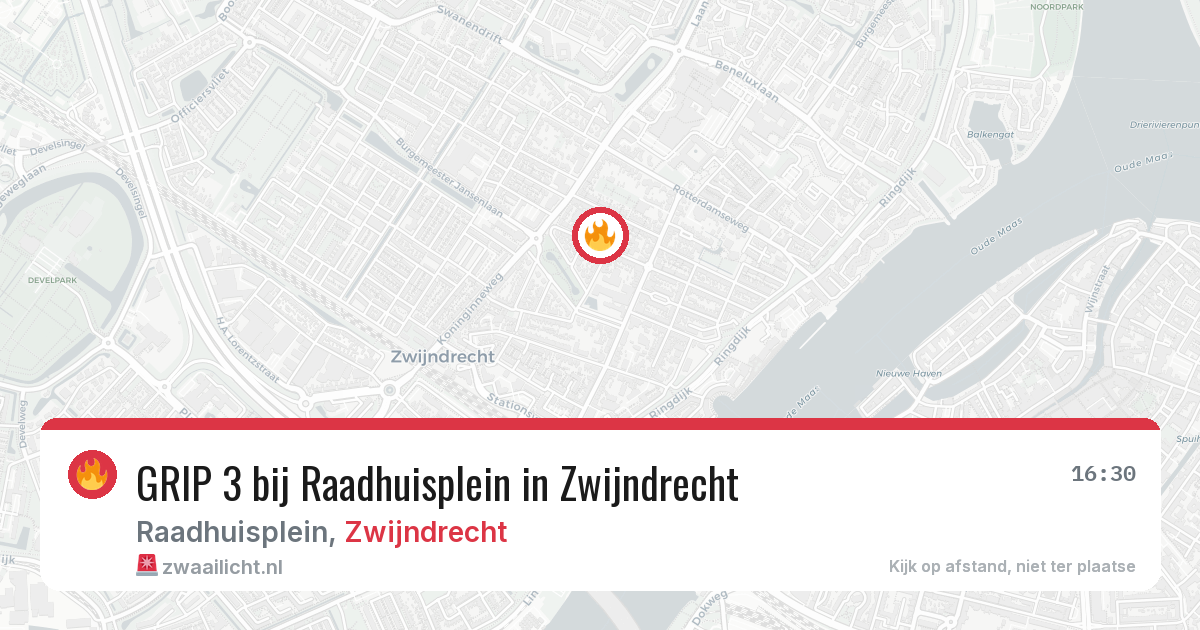 GRIP 3 bij Raadhuisplein in Zwijndrecht — 5 mei 2026