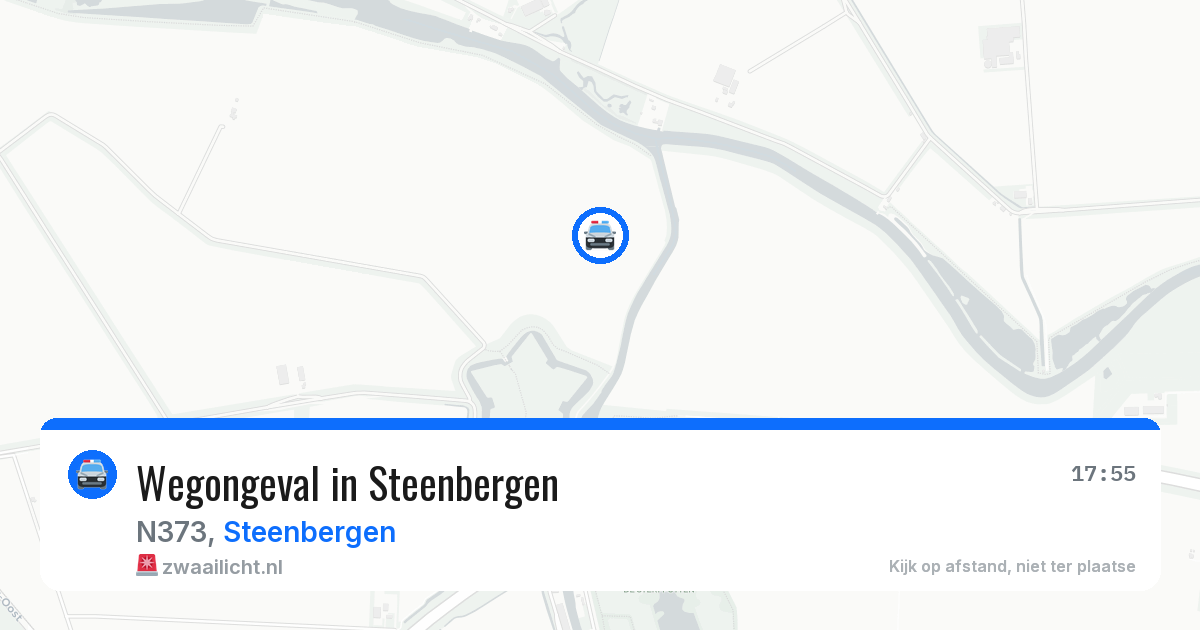 Wegongeval in Steenbergen — 25 jun 2026
