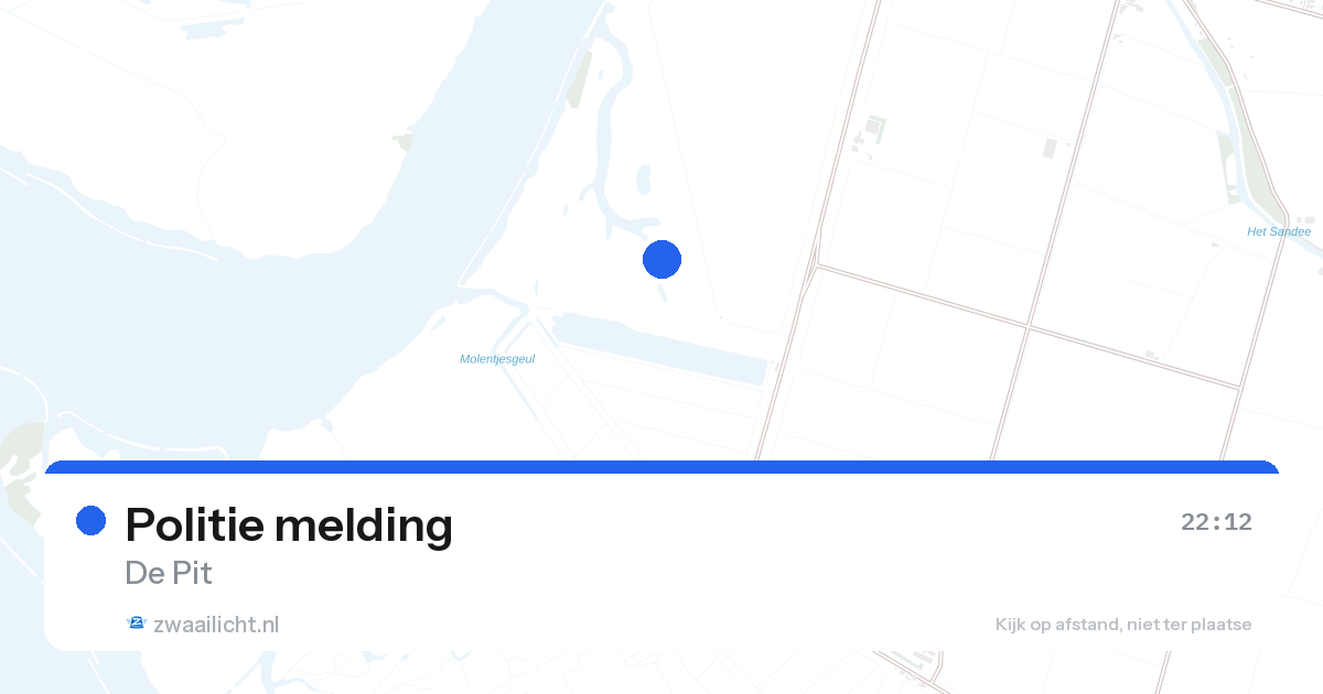 Politie melding — 30 jul 2026