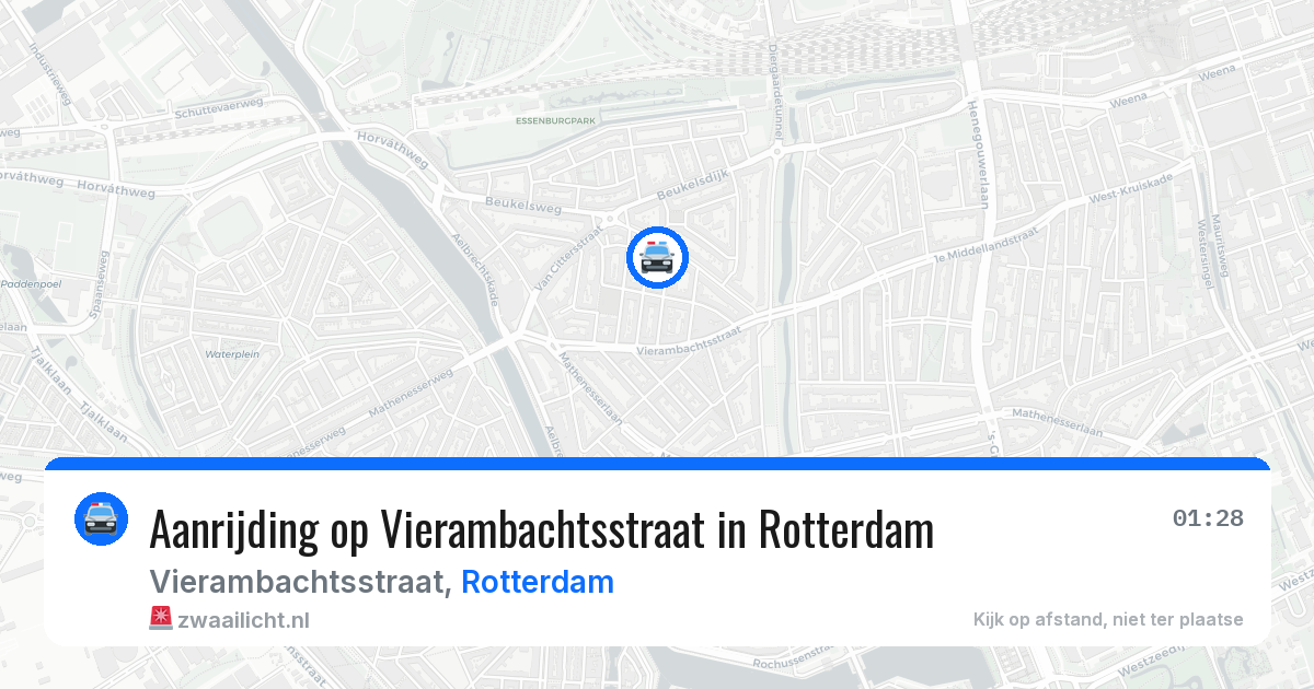 Aanrijding op Vierambachtsstraat in Rotterdam — 13 jun 2026