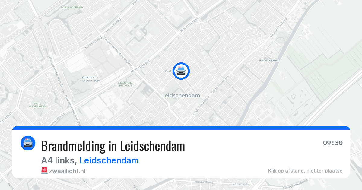 Brandmelding in Leidschendam — 6 mei 2026