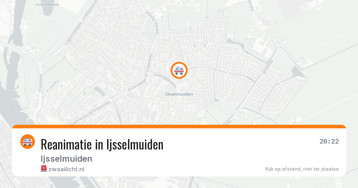 Reanimatie in Ijsselmuiden — 12 apr 2026