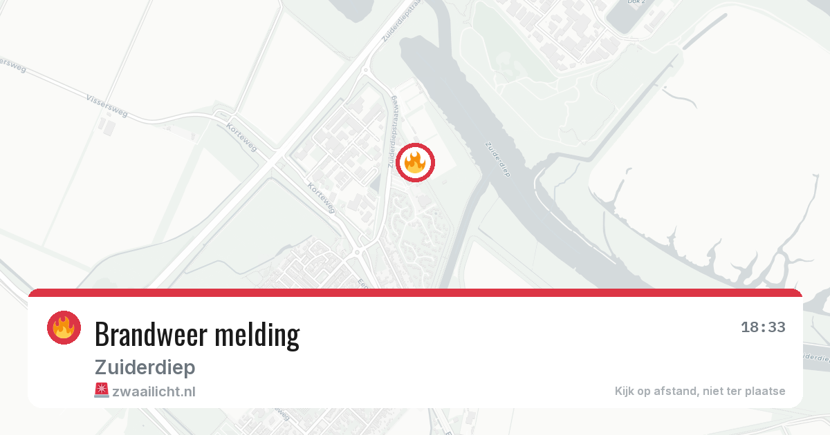 Brandweer melding — 15 apr 2026