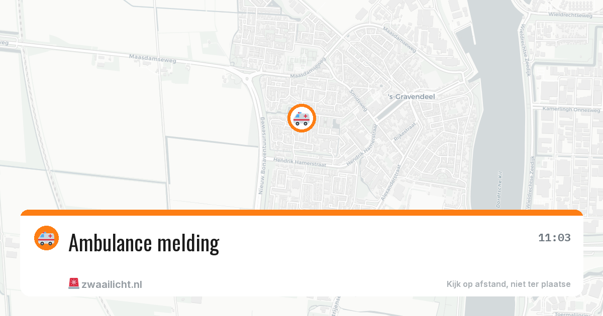 Ambulance melding — 27 jun 2026