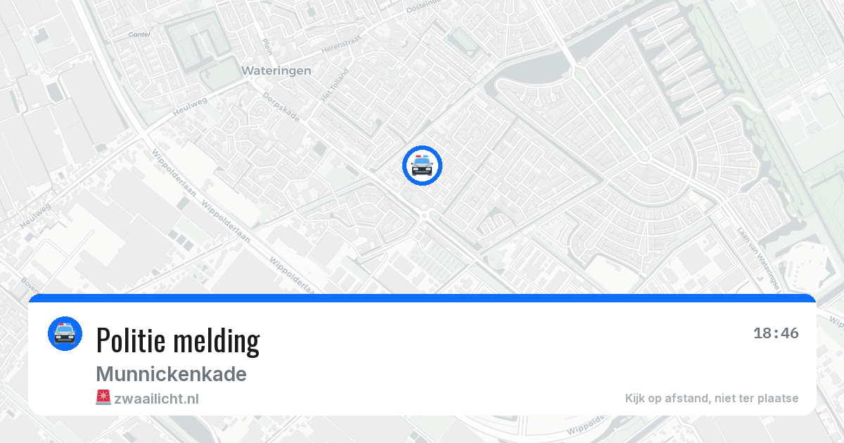 Politie melding — 15 jul 2026