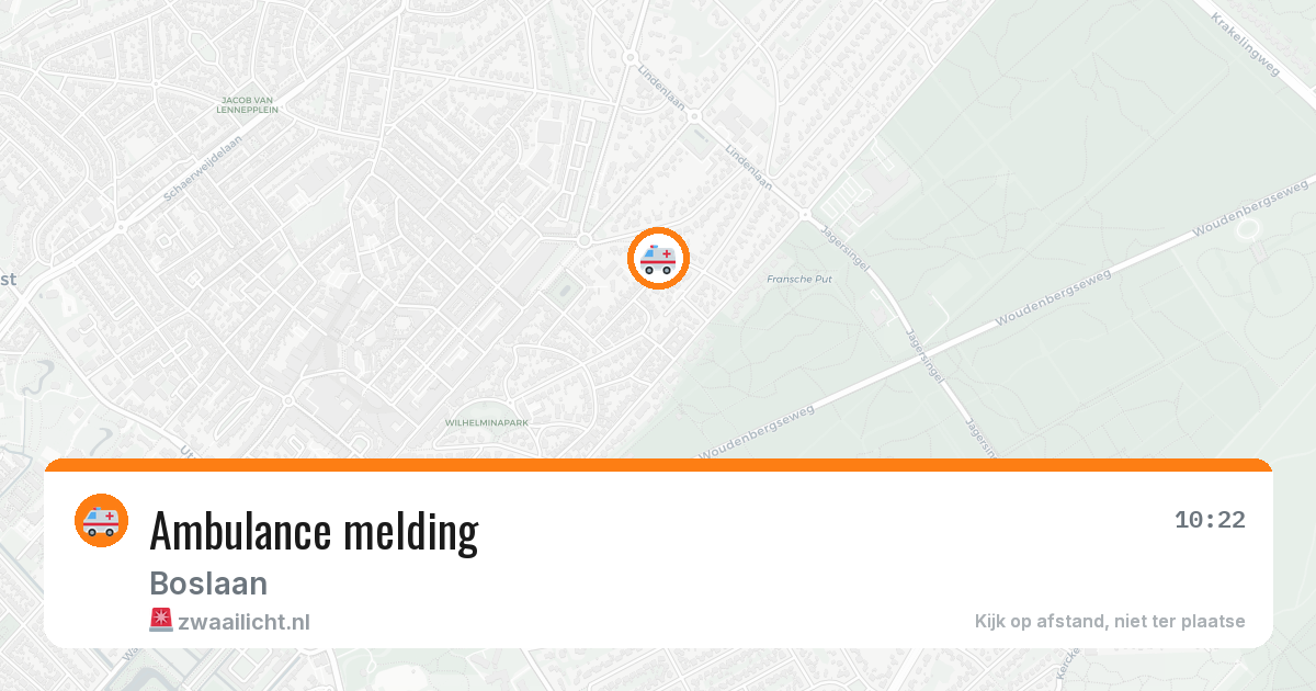 Ambulance melding — 25 jun 2026