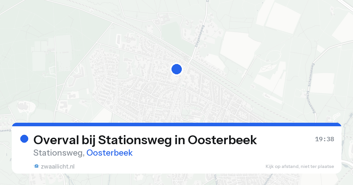 Overval bij Stationsweg in Oosterbeek — 21 aug 2026