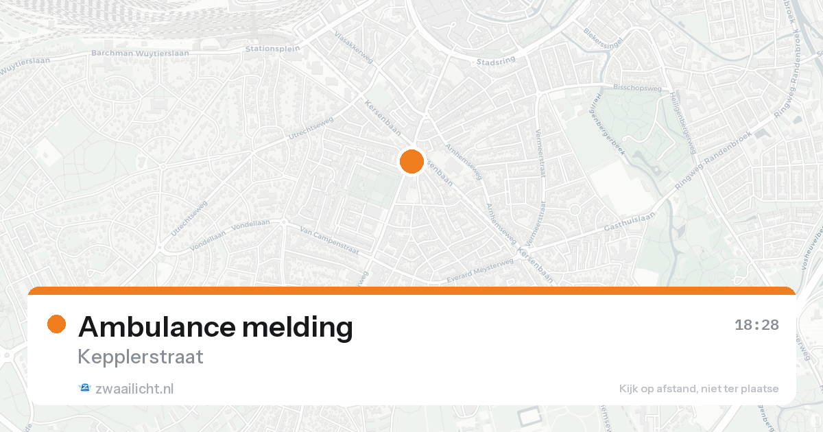 Ambulance melding — 7 feb 2026