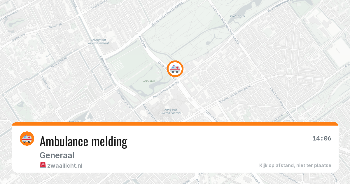 Ambulance melding — 18 jun 2026