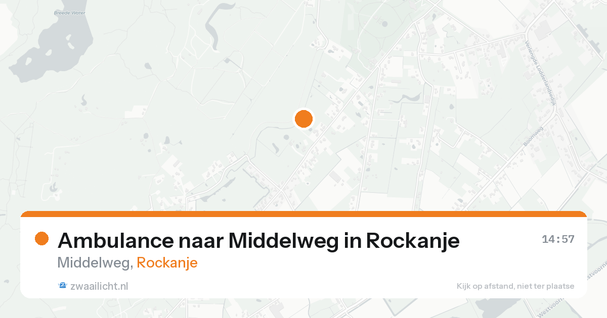 Ambulance naar Middelweg in Rockanje — 22 aug 2026
