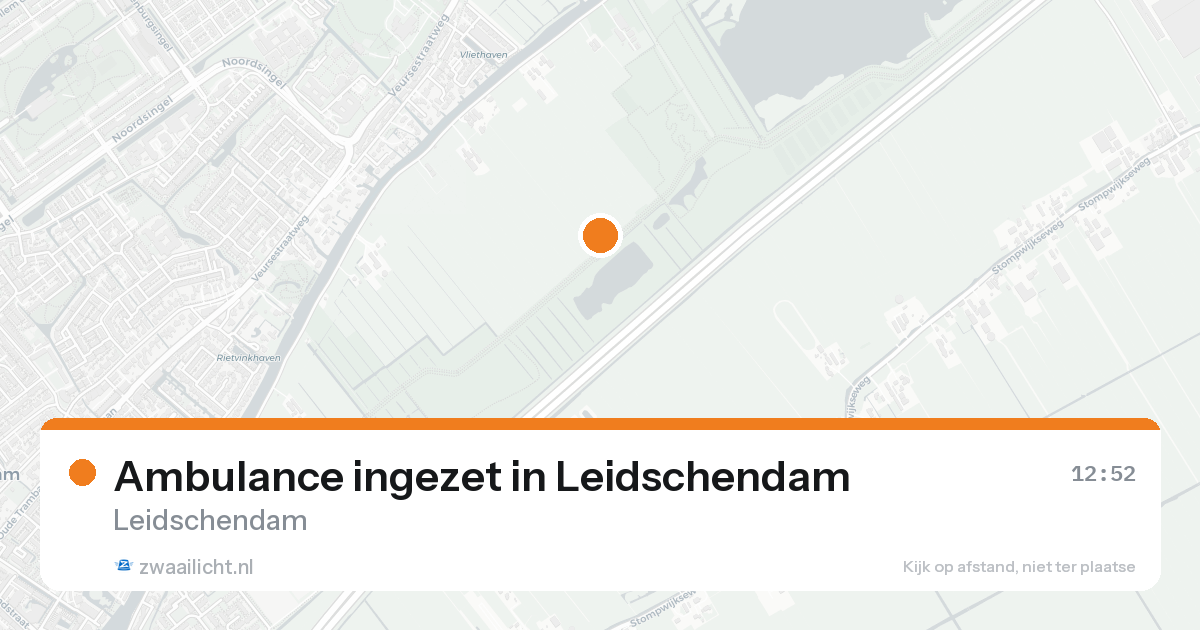 Ambulance ingezet in Leidschendam — 21 aug 2026