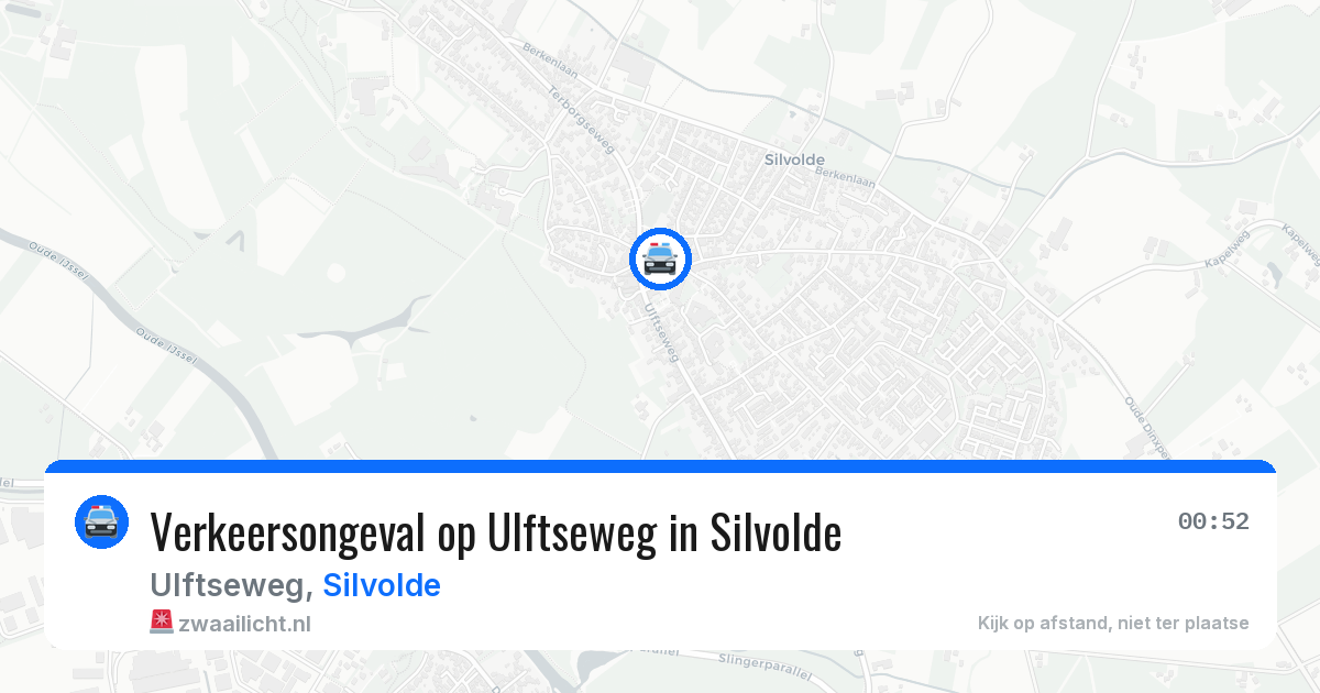 Verkeersongeval op Ulftseweg in Silvolde — 13 jun 2026