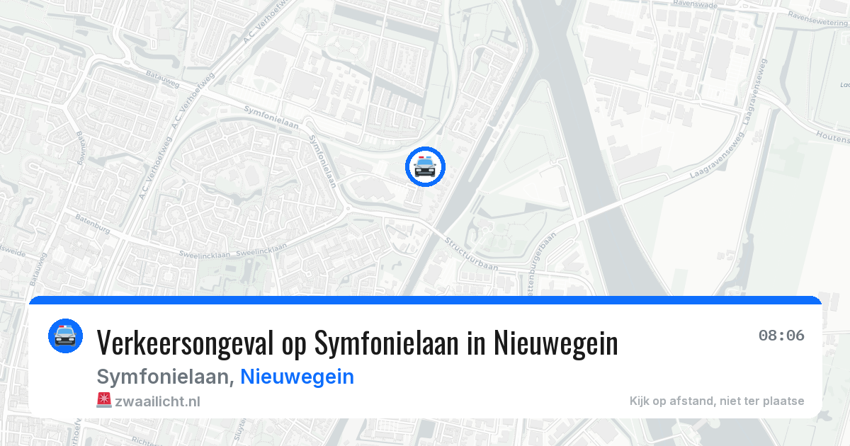 Verkeersongeval op Symfonielaan in Nieuwegein — 13 mei 2026