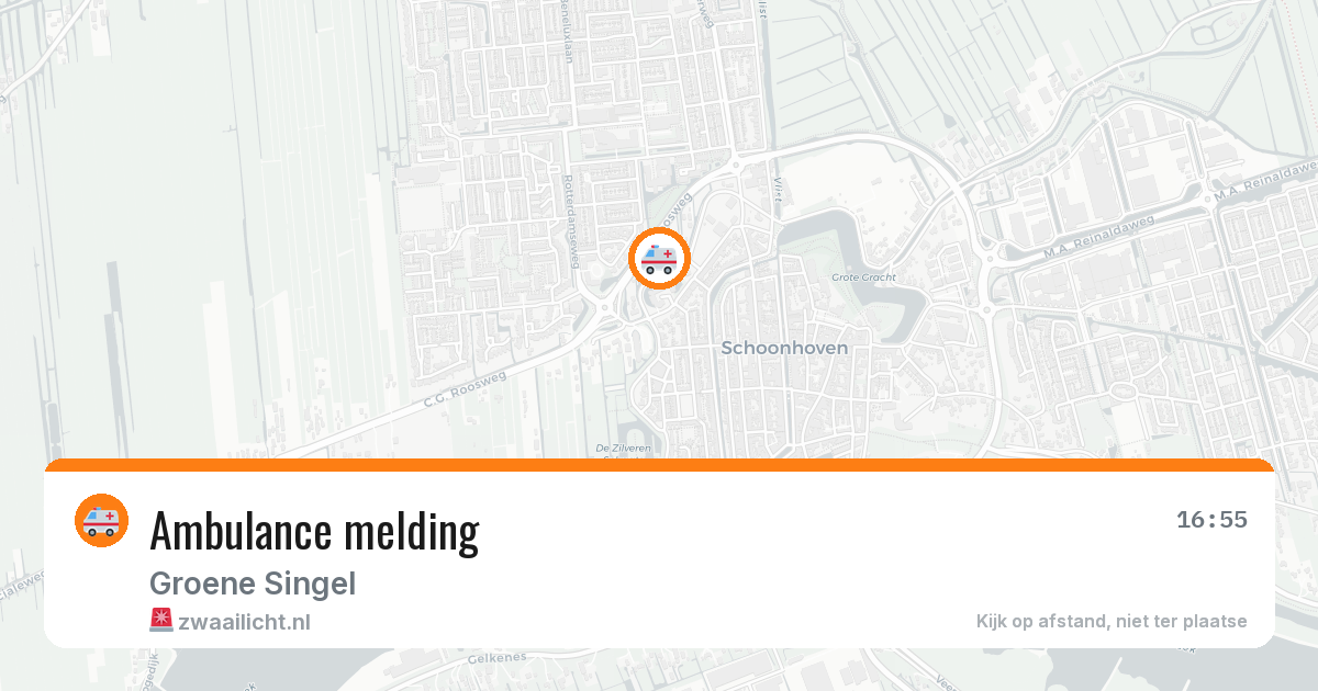 Ambulance melding — 19 mei 2026