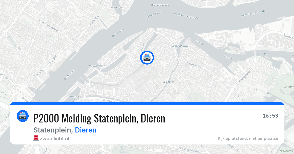 P2000 Melding Statenplein, Dieren — 5 jul 2026