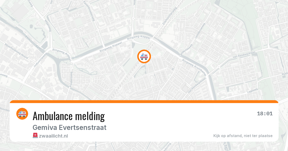Ambulance melding — 3 feb 2026