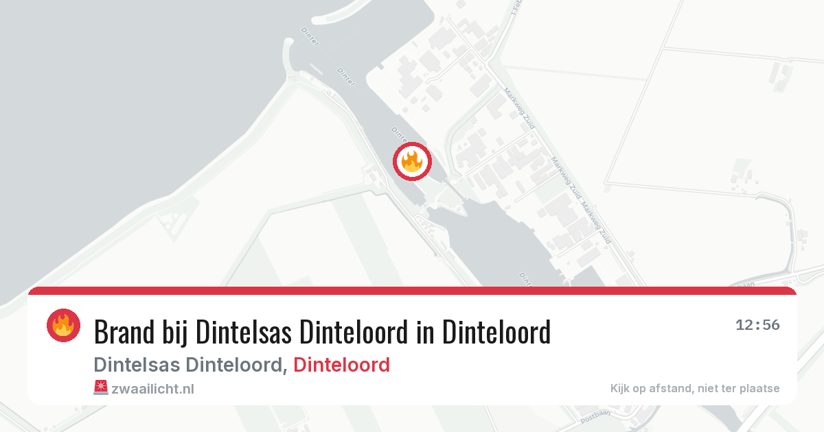 Brand bij Dintelsas Dinteloord in Dinteloord — 15 jul 2026