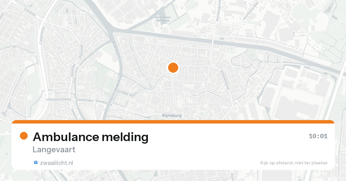Ambulance melding — 7 feb 2026