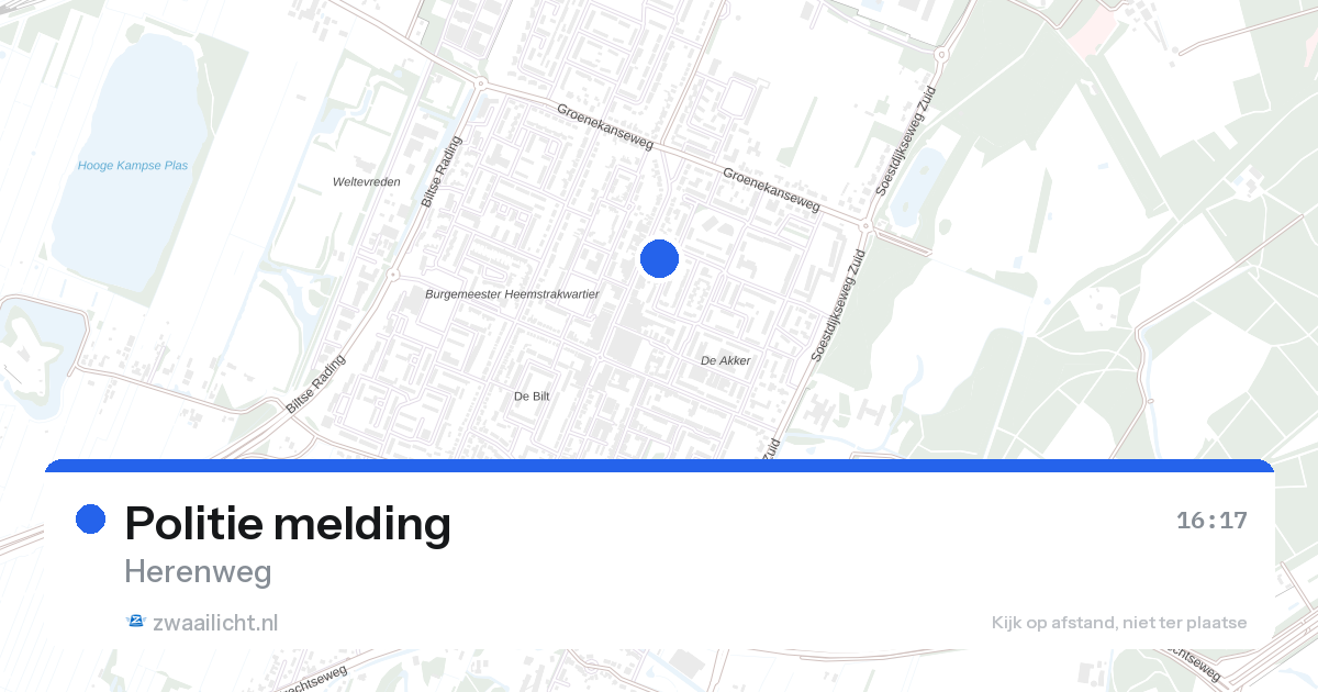 Politie melding — 7 mei 2026