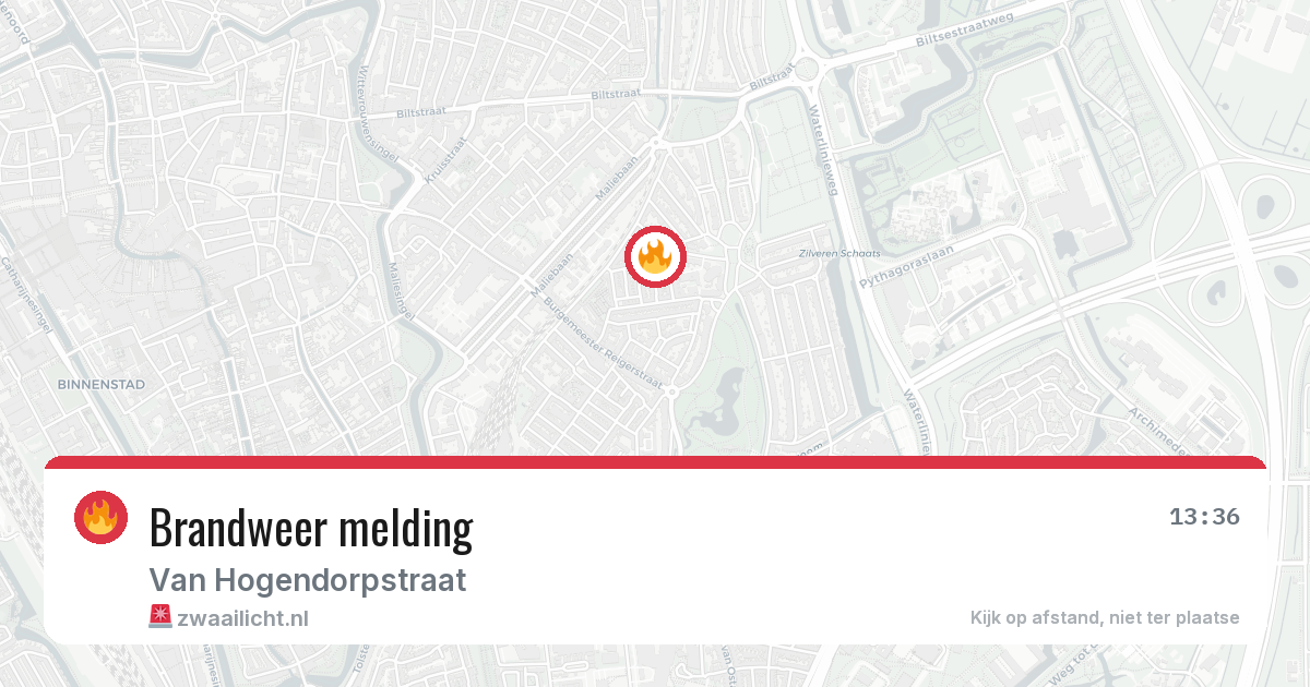 Brandweer melding — 12 apr 2026